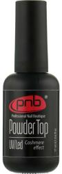 PNB Top coat pentru gel-lac, cu efect de cașmir - PNB UV/LED Powder Top 17 ml