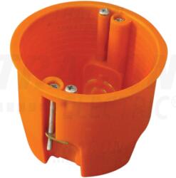 Tracon Gipszkarton doboz, mély, fedél nélkül, narancssárga 65×60mm (GD60) - kontaktor