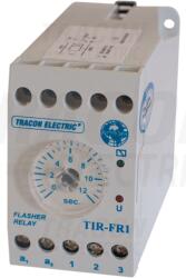 Tracon Ütemadó 250V AC, 0, 5s / 0-12s, 5A/250V AC, 10A/24V AC/DC (TIR-FR1)