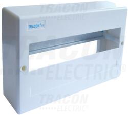 TRACON Falon kívüli elosztódoboz, ajtó nélkül, N/PE sínnel 1×12 modul, IP40, (H×W×D=160×260×65mm) (EDFK-12/1AN)