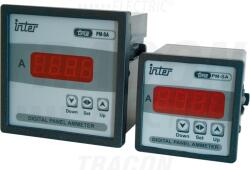 TRACON Digitális váltakozó áramú ampermérő áramváltós méréshez 96×96mm, 5A AC (ACAMD-96)