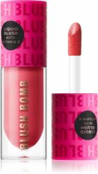 Makeup Revolution Blush Bomb blush cremos culoare Savage Coral 4, 6 ml