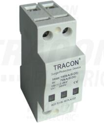 Tracon Túlfeszültségvédő készülék, 2. -es típus 40kA, 1P (TTV-B140) - kontaktor