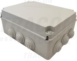 Tracon Kötődoboz, falon kívüli, műanyag csavarral 310×230×130, IP55 (TQBY312313) - kontaktor