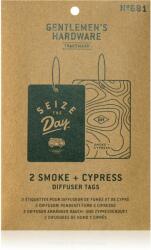  Gentlemen's Hardware Smoke & Cypress lógó autóillatosító 2 db