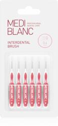 MEDIBLANC Interdental Pick-brush fogközi fogkefe 0, 4 mm Pink 6 db