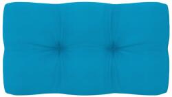 vidaXL Pernă de paleți, albastru, 70x40x10 cm, material textil (314452)