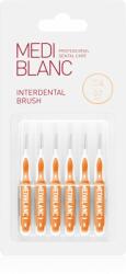 MEDIBLANC Interdental Pick-brush fogközi fogkefe 0, 7 mm Yellow 6 db