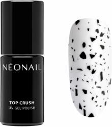 NEONAIL Top Crush fedőlakk UV/LED-es lámpákhoz árnyalat Black Gloss 7, 2 ml