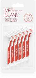 MEDIBLANC Interdental Pick-brush Angle fogközi fogkefe 6 db 0, 5 mm Red 6 db