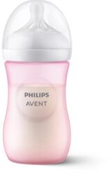 Philips Natural Response SCY903/11 cumisüveg 3-6 m Pink 260 ml