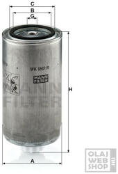 Mann-Filter üzemanyagszűrő WK950/19