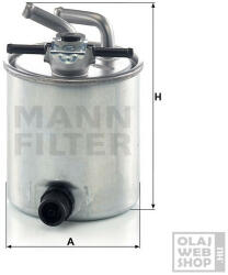 Mann-Filter üzemanyagszűrő WK920/6