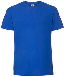 Fruit of the Loom Csomag akciós póló (minimum 3 db) Férfi póló Rövid ujjú Fruit of the Loom Ringspun Premium T - L, Királykék