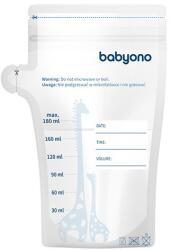 BabyOno BabyOno, pungi pentru stocarea laptelui matern, 180 ml, 30 buc
