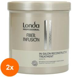 Londa Professional Set 2 x Tratament pentru Par Londa Professional Care Fiber Infusion, 750 ml