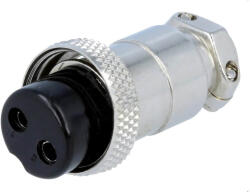 Thunder Germany GX16-2PF Keverő tápcsatlakozó, körcsatlakozó, ipari csatlakozó 2 pólusú - mkaudio