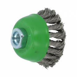 Norton sodrott drótkorong inox (fazékkefe) 80x0, 5xM14 T25 (CT606067) - praktikuskft