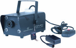 Soundsation ZEPHIRO 400 FLAME - ZEPHIRO 400 FLAME - 400 Watt füstgép, 4 borostyán színű LED-del és vezeték nélküli vezérlővel