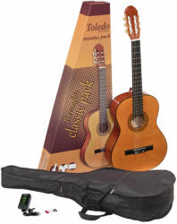 Toledo PRIMERA-GP-44NT - 4/4-es Klasszikus gitár pack - hangszerabc