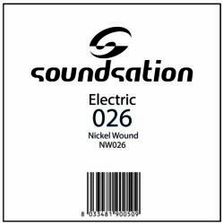 Soundsation NW026 - Elektromosgitár húr SE széria - 0.26