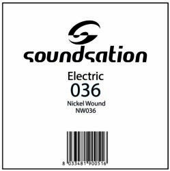 Soundsation NW036 - Elektromosgitár húr SE széria - 0.38