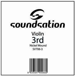 Soundsation SV706-3 - Hegedűhúr - D