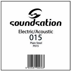 Soundsation P015 - Elektromosgitár húr SE széria - 0.15