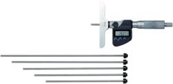 MITUTOYO 329-250-30 Digimatic mélységmérő mikrométer cserélhető rúddal 0-150mm