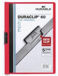 DURABLE Capac cu clemă DURACLIP Original 60 roșu