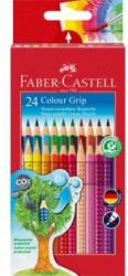 Faber-Castell Creioane acuarelă Faber Castell Color Grip, 24 buc
