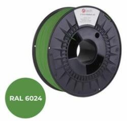 Compatible Snur de imprimare (filament) C-TECH PREMIUM LINE, PLA, verde trafic, RAL6024, 1, 75 mm, 1 kg 3DF-P-PLA1.75-6024