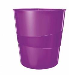 Leitz Cos din plastic Leitz WOW 15l violet Cos de gunoi