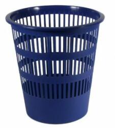 DONAU Coș cu nervuri din plastic, 12 ℓ, albastru Cos de gunoi
