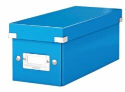 Leitz Cutie CD Click & Store albastră