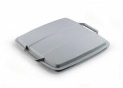 DURABLE Capac pentru coș de gunoi din plastic de mare capacitate DURABIN 90 gri Cos de gunoi