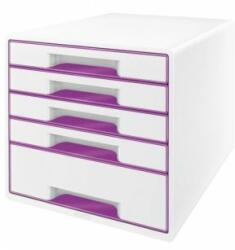 Leitz Cutie sertare Leitz WOW cu 5 sertare violet Dulap arhivare