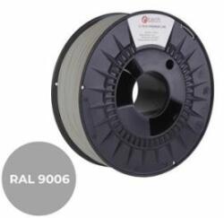 Compatible Snur de imprimare (filament) C-TECH PREMIUM LINE, PETG, aluminiu alb, RAL9006, 1, 75 mm, 1 kg 3DF-P-PETG1.75-9006