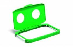 DURABLE Capac cu balamale și orificii pentru sticle pentru coșul DURABIN 60, verde Cos de gunoi