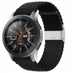 Samsung 1/2/3 20-22mm Samsung Galaxy Watch szövet szíj, Szíj mérete 22 mm, Samsung szövet szíj színe Fekete