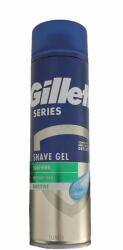 Gillette series gel de ras sensitive cu aloe vera 200ml