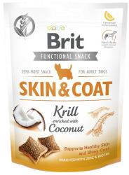 Brit 5x150g Brit Care Dog Snack Skin and Coat Krill recompense caini piele si blana