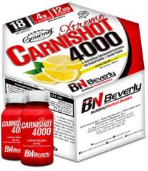 Beverly Nutrition Xtreme Carnishot 4000 L-Carnitin zsírégető citromos ízben - 18 adag