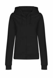 Just Hoods AWJH050F NŐI COLLEGE CIPZÁRAS KAPUCNIS PULÓVER (awjh050fdbl-2xl)