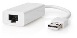 Nedis Adaptor retea USB-A tata - RJ45 tata 10/100Mbit 0.2m alb Nedis (CCGP60950WT02) - habo