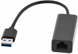 Cabletech Adaptor placa de retea USB 3.0 - RJ45 LAN 10/100/1000MB Cabletech (KOM0987) - habo