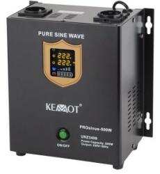 Kemot Sursa neintreruptibila UPS Kemot PROsinus-500 800 VA, 12V, putere activa 500 W, varianta slim (URZ3409)