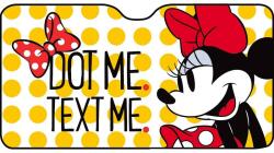 Disney Parasolar parbriz Minnie Dot Me Disney, 150 x 80 cm, Multicolor (CZ10258_Initiala)