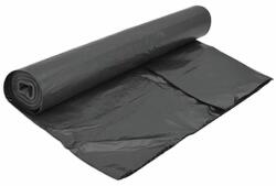 Szemeteszsák 135 liter 70 x 110 cm 30 mikron 10 db/tekercs fekete - tonerpiac