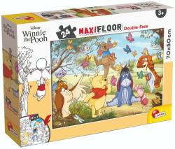 Lisciani Puzzle de podea 2 in 1 Lisciani Disney Winnie The Pooh, Maxi, 24 piese (N01086665_001w)